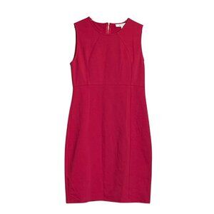 NWOT Wayf Sleeveless Sheath Dress in Bright Pink Sz. S